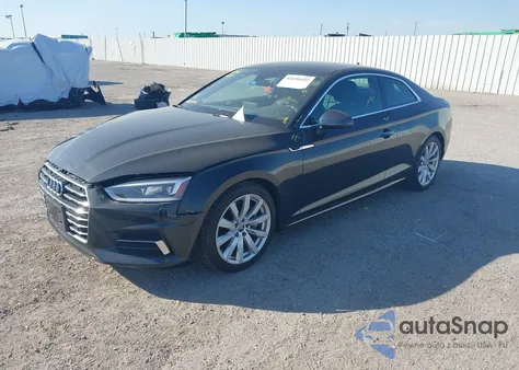 2018 Audi A5 2.0T Premium from USA, damaged, VIN WAUPNAF53JA003881